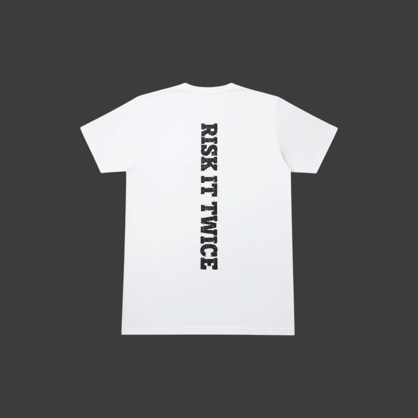 (Season 1) Risk It Twice - White T-Shirt